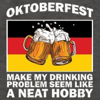 Oktoberfest Drinking Problems Vector Backpack