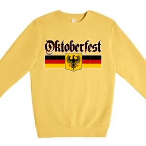 Oktoberfest German Coat of Arms Premium Crewneck Sweatshirt