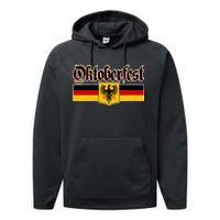 Oktoberfest German Coat of Arms Performance Fleece Hoodie