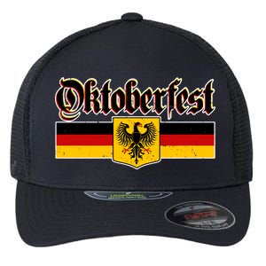 Oktoberfest German Coat of Arms Flexfit Unipanel Trucker Cap