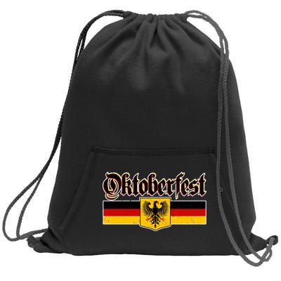 Oktoberfest German Coat of Arms Sweatshirt Cinch Pack Bag