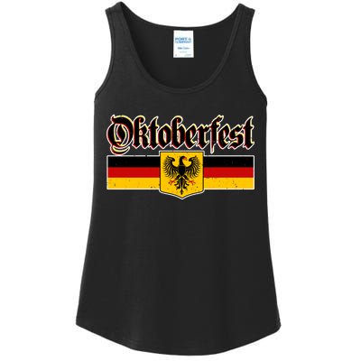 Oktoberfest German Coat of Arms Ladies Essential Tank