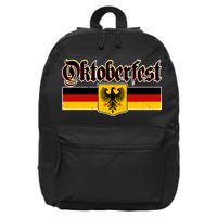 Oktoberfest German Coat of Arms 16 in Basic Backpack