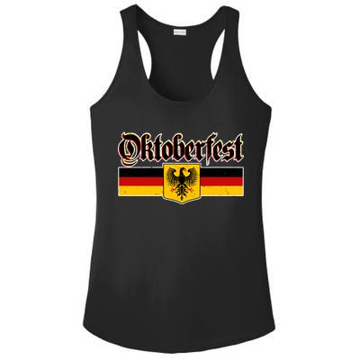 Oktoberfest German Coat of Arms Ladies PosiCharge Competitor Racerback Tank