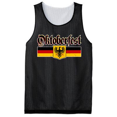 Oktoberfest German Coat of Arms Mesh Reversible Basketball Jersey Tank