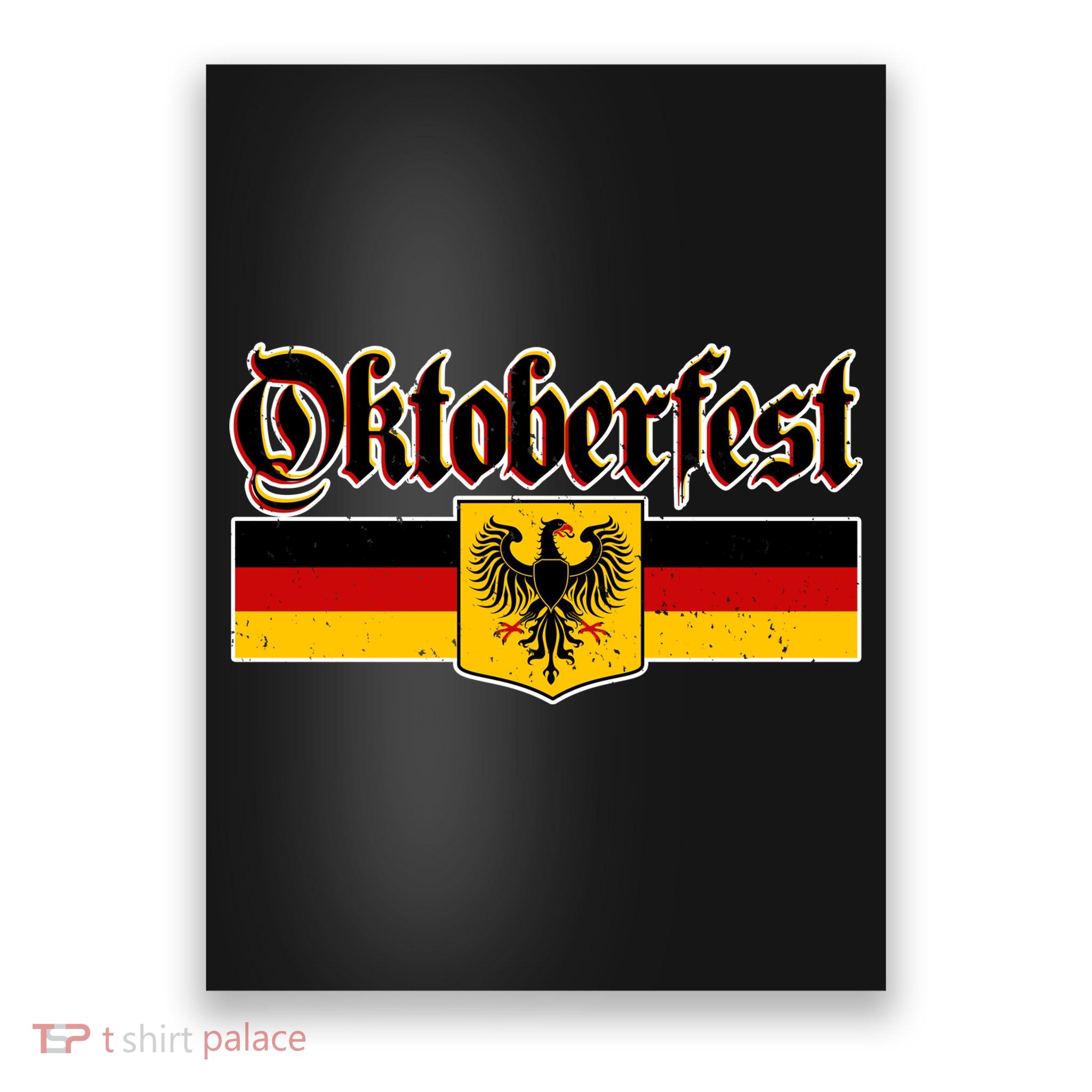 Oktoberfest German Coat of Arms Poster