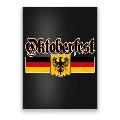 Oktoberfest German Coat of Arms Poster