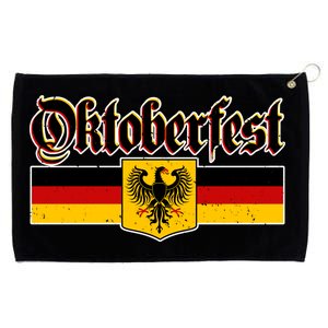 Oktoberfest German Coat of Arms Grommeted Golf Towel