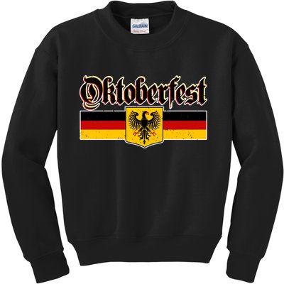 Oktoberfest German Coat of Arms Kids Sweatshirt