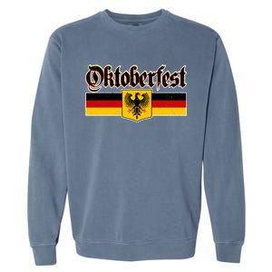 Oktoberfest German Coat of Arms Garment-Dyed Sweatshirt