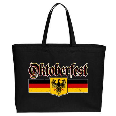 Oktoberfest German Coat of Arms Cotton Canvas Jumbo Tote