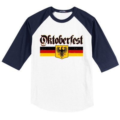 Oktoberfest German Coat of Arms Baseball Sleeve Shirt