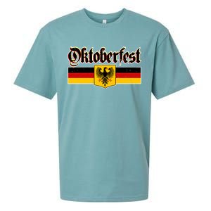 Oktoberfest German Coat of Arms Sueded Cloud Jersey T-Shirt