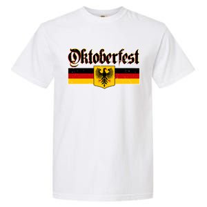 Oktoberfest German Coat of Arms Garment-Dyed Heavyweight T-Shirt