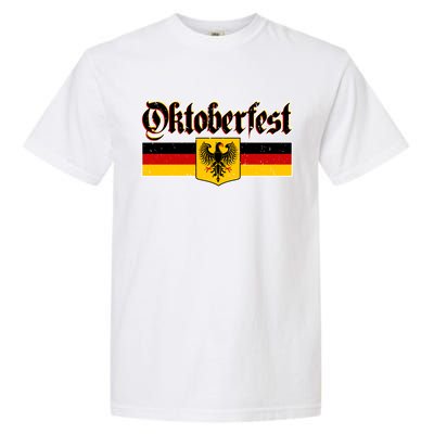 Oktoberfest German Coat of Arms Garment-Dyed Heavyweight T-Shirt