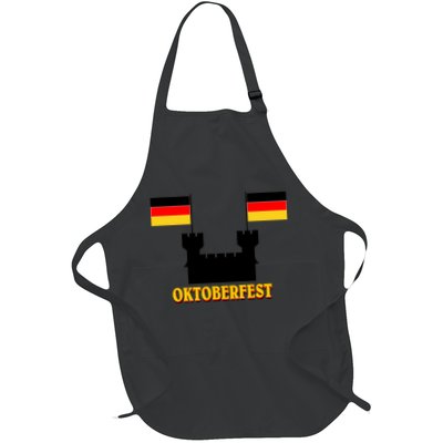 Oktoberfest German Flag Castle Apron