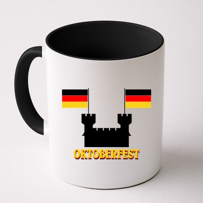 Oktoberfest German Flag Castle Mug
