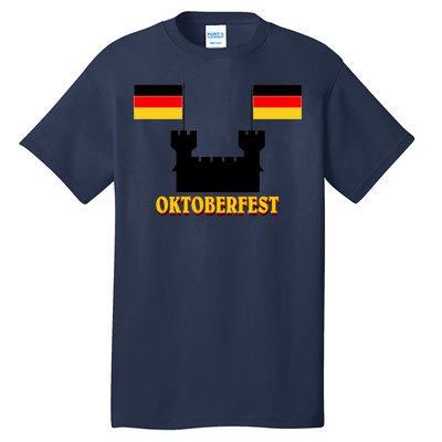 Oktoberfest German Flag Castle Tall T-Shirt