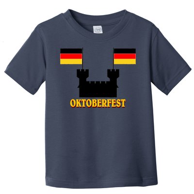 Oktoberfest German Flag Castle Toddler T-Shirt