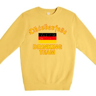 Oktoberfest Germany Drinking Team Premium Crewneck Sweatshirt