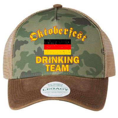 Oktoberfest Germany Drinking Team Legacy Tie Dye Trucker Hat