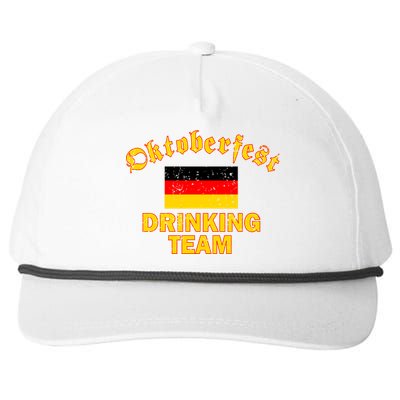 Oktoberfest Germany Drinking Team Snapback Five-Panel Rope Hat