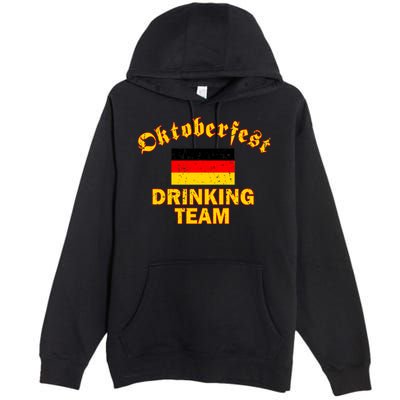 Oktoberfest Germany Drinking Team Premium Pullover Hoodie