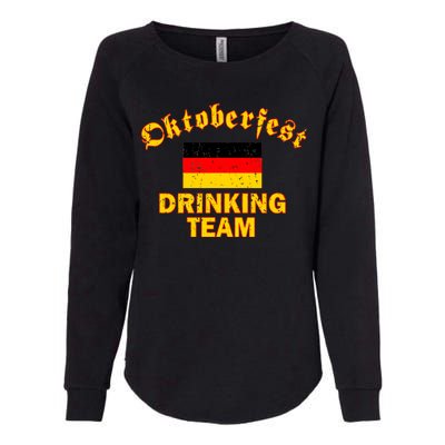 Oktoberfest Germany Drinking Team Womens California Wash Sweatshirt