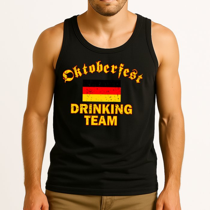 Oktoberfest Germany Drinking Team Tank Top