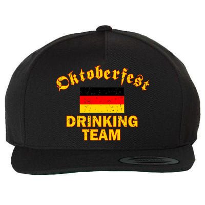 Oktoberfest Germany Drinking Team Wool Snapback Cap