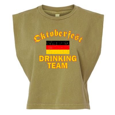 Oktoberfest Germany Drinking Team Garment-Dyed Women's Muscle Tee