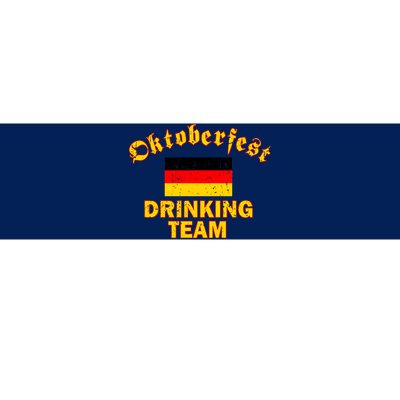 Oktoberfest Germany Drinking Team Bumper Sticker