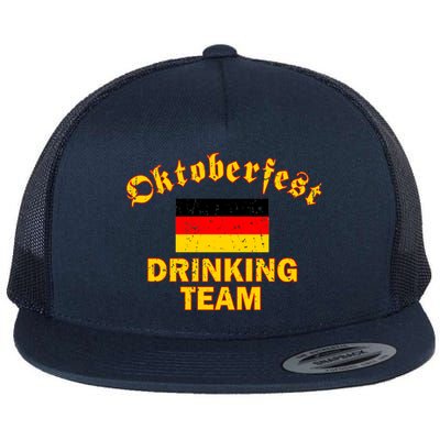 Oktoberfest Germany Drinking Team Flat Bill Trucker Hat