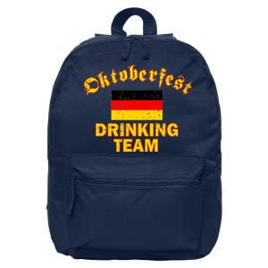 Oktoberfest Germany Drinking Team 16 in Basic Backpack