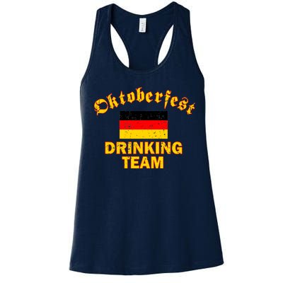 Oktoberfest Germany Drinking Team Women's Racerback Tank