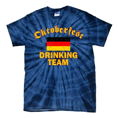 Oktoberfest Germany Drinking Team Tie-Dye T-Shirt