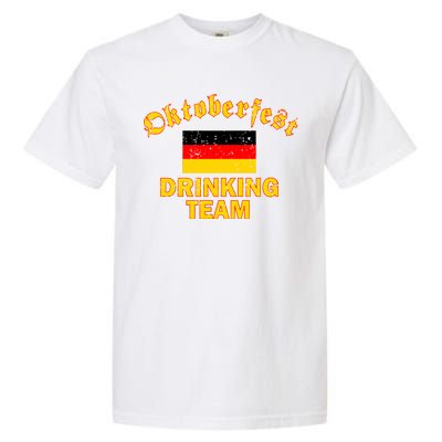 Oktoberfest Germany Drinking Team Garment-Dyed Heavyweight T-Shirt