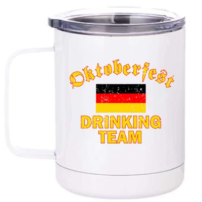 Oktoberfest Germany Drinking Team 12 oz Stainless Steel Tumbler Cup