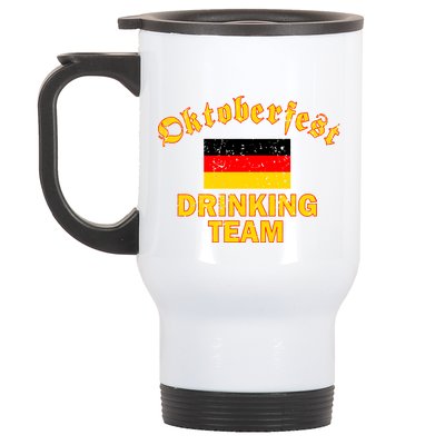 Oktoberfest Germany Drinking Team Stainless Steel Travel Mug