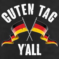Oktoberfest Guten Tag Y'all German Flags Trucker Hat