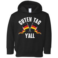 Oktoberfest Guten Tag Y'all German Flags Toddler Hoodie