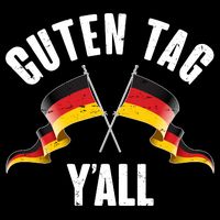 Oktoberfest Guten Tag Y'all German Flags Toddler Hoodie
