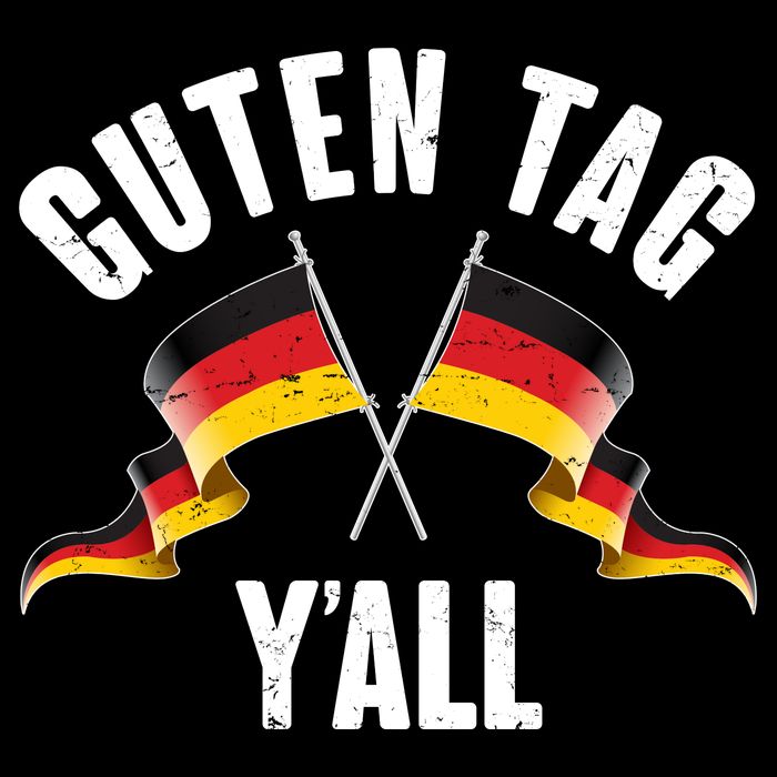 Oktoberfest Guten Tag Y'all German Flags Toddler Hoodie