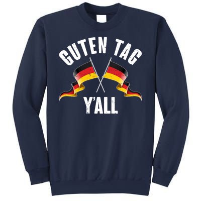 Oktoberfest Guten Tag Y'all German Flags Sweatshirt