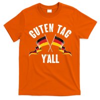 Oktoberfest Guten Tag Y'all German Flags T-Shirt