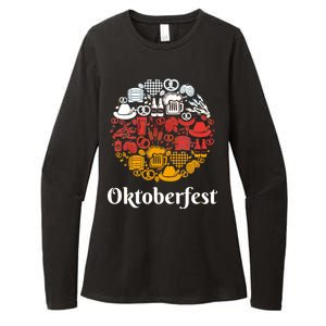 Oktoberfest Holiday Flag Mash Up Womens CVC Long Sleeve Shirt