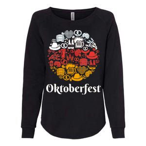 Oktoberfest Holiday Flag Mash Up Womens California Wash Sweatshirt