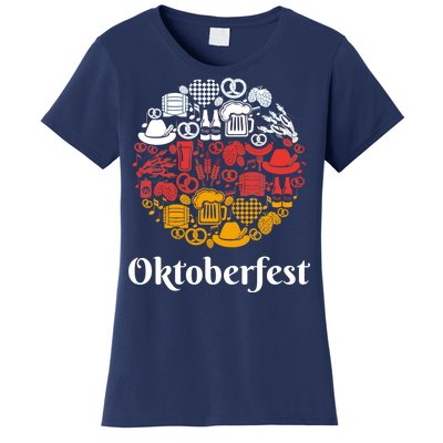 Oktoberfest Holiday Flag Mash Up Women's T-Shirt