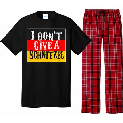 Oktoberfest I Don't Give A Schnitzel German Flag Pajama Set