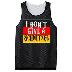 Oktoberfest I Don't Give A Schnitzel German Flag Mesh Reversible Basketball Jersey Tank